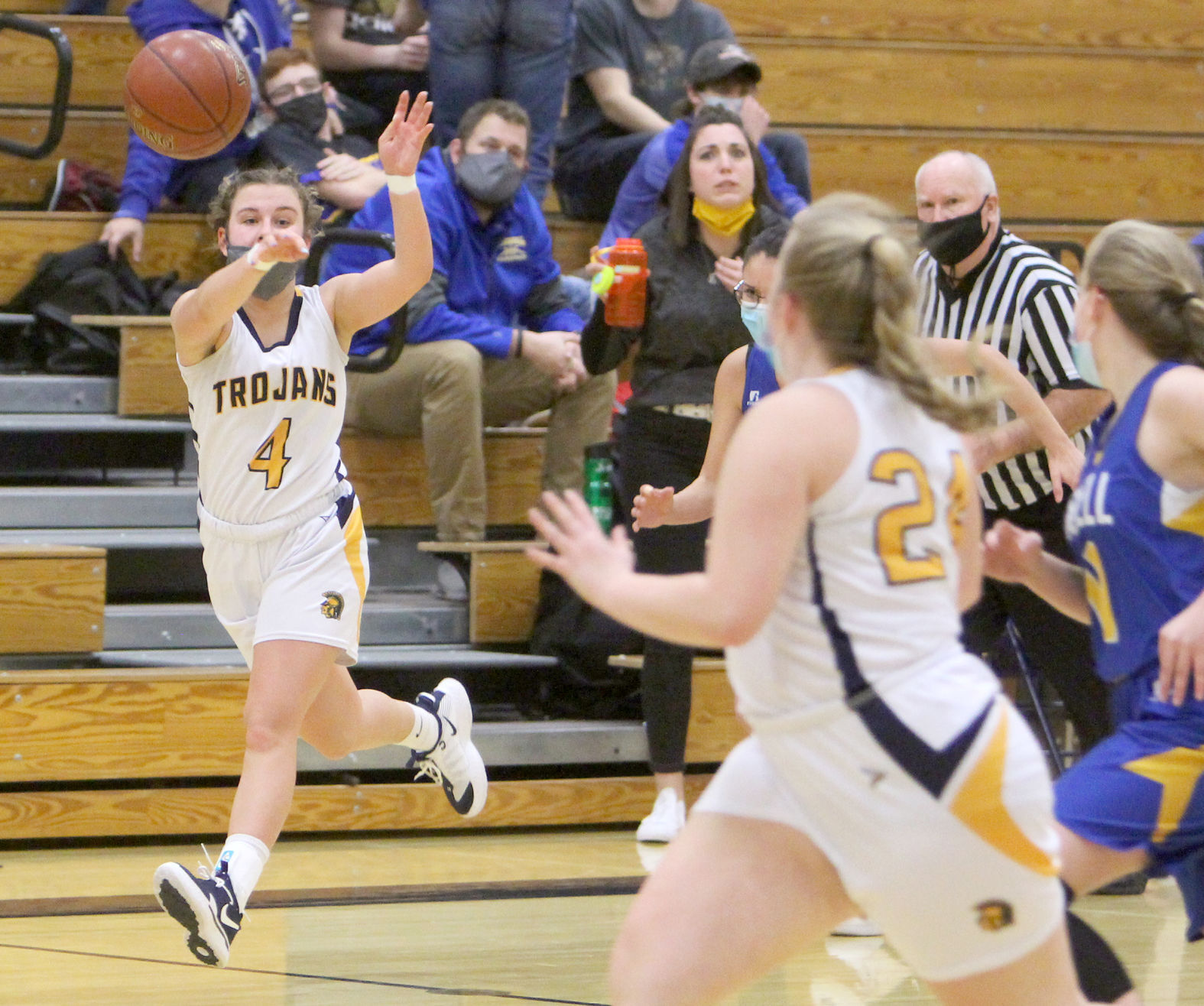 Cornell at New Auburn girls basketball 1-15-21